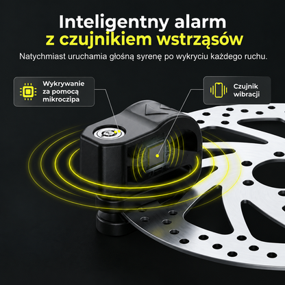 MotoGuard - Alarm Disc Lock 110 dB