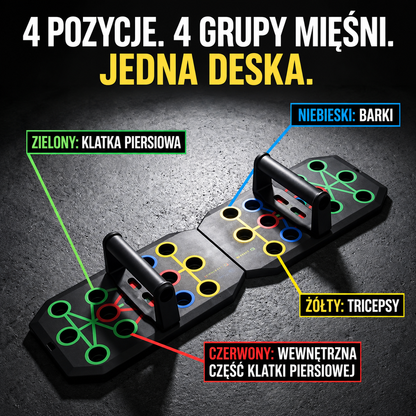 PowerPush - Multi-Functional Push-Up Board – Full Body Workout at Home 💪
