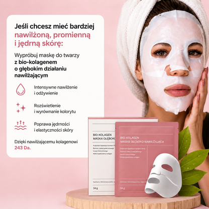 CollaGlow - Collagen mask for firm, smooth, and radiant skin ✨