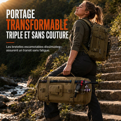 FishPack - Multifunctional Fishing Bag 3 in 1
