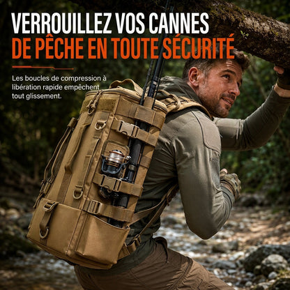 FishPack - Multifunctional Fishing Bag 3 in 1