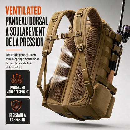 FishPack - Multifunctional Fishing Bag 3 in 1