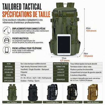 FishPack - Multifunctional Fishing Bag 3 in 1